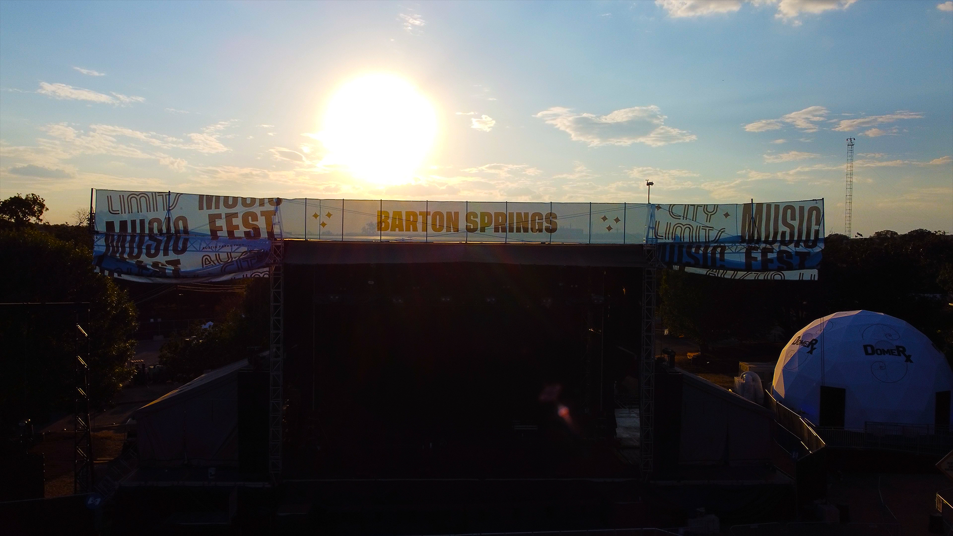 Immersive Festival Dome at Austin City Limits