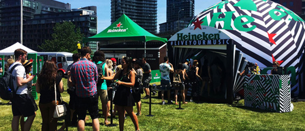 Heineken Silent Disco Dome