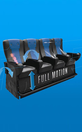 4D Effects & Motion Seating from OMNISPACE360