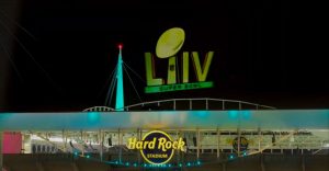 OMNISPACE360 NFL Projection Mapped Hologram Miami Super Bowl 2019 001