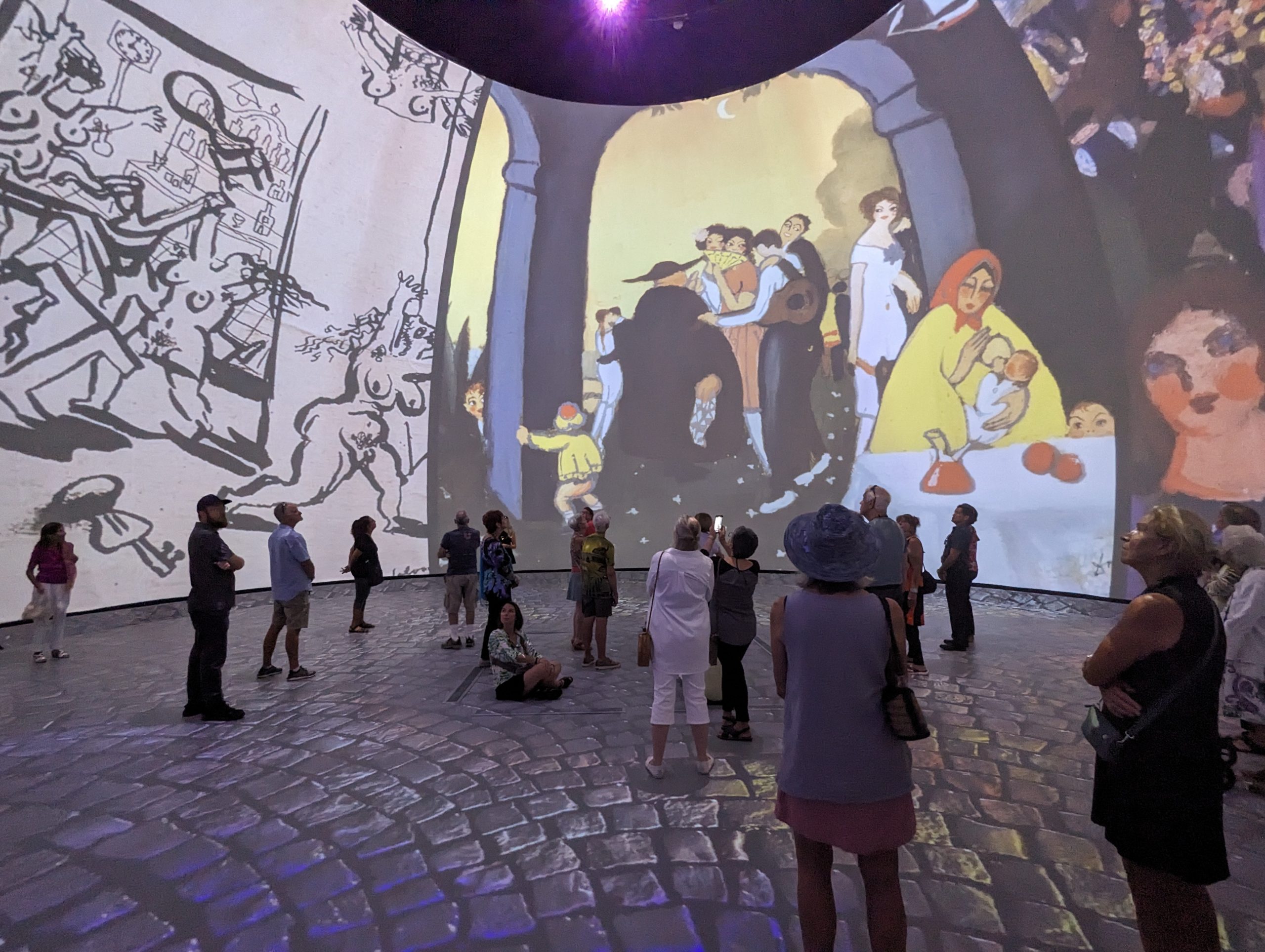 Salvador Dali Museum Tampa Florida Sphere Dome Immersive Exhibit