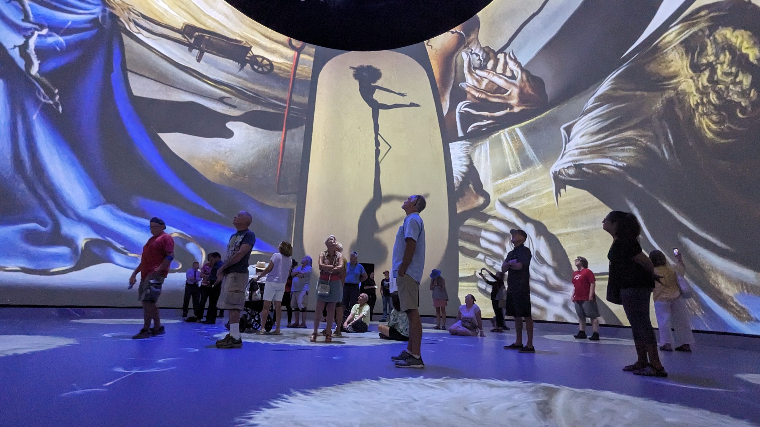 Salvador Dali Museum Tampa Florida Sphere Dome Immersive Exhibit